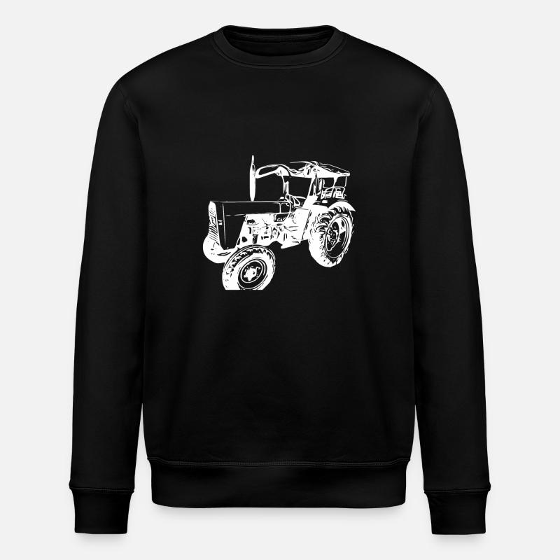Tracteur - Sweat bio ROLLER Stanley/Stella Unisexe - noir