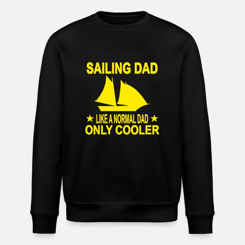Sail - Stanley/Stella ROLLER Unisex Organic Sweatshirt - black