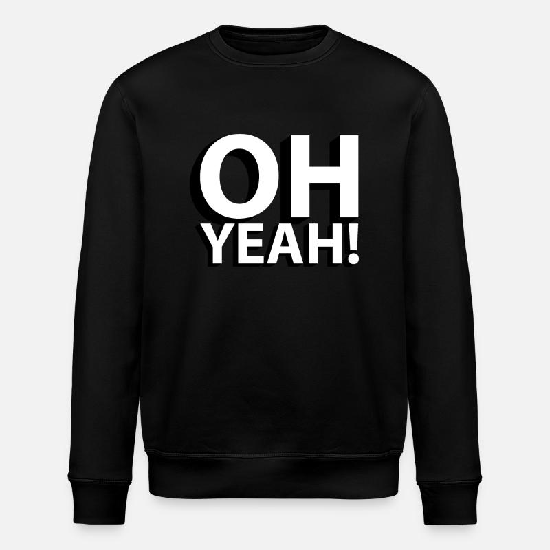 OH OUI! - Sweat bio ROLLER Stanley/Stella Unisexe - noir