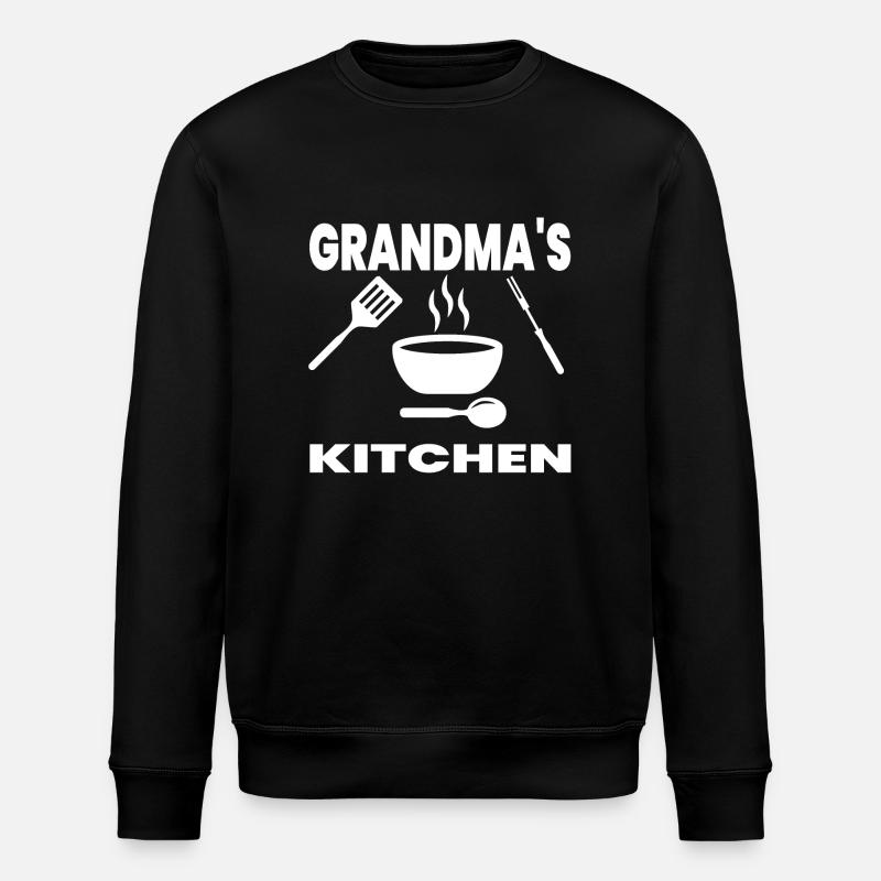 Grand-mère - Sweat bio ROLLER Stanley/Stella Unisexe - noir