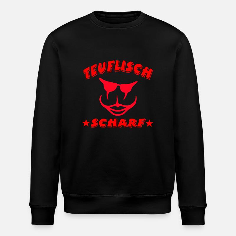 Sommer - Stanley/Stella Unisex Bio-Sweatshirt ROLLER - Schwarz