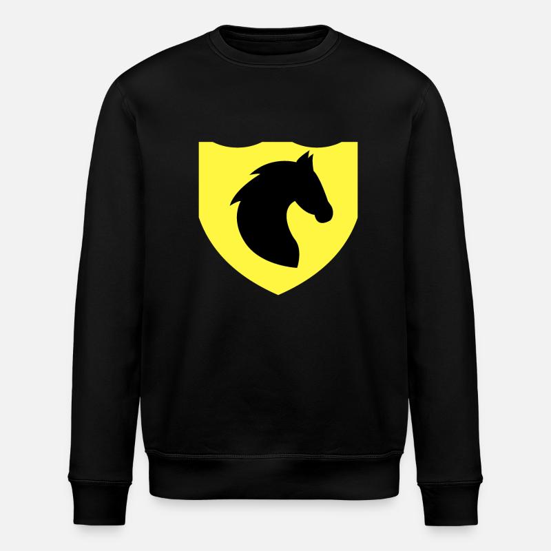 Cheval - Sweat bio ROLLER Stanley/Stella Unisexe - noir