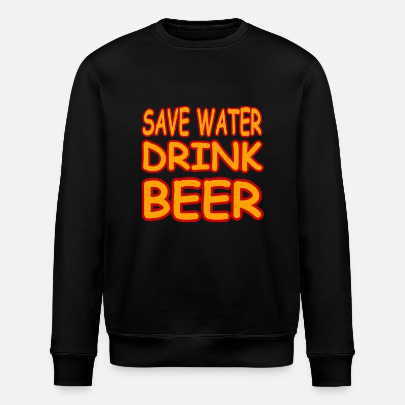Beer - Stanley/Stella ROLLER Unisex Organic Sweatshirt - black