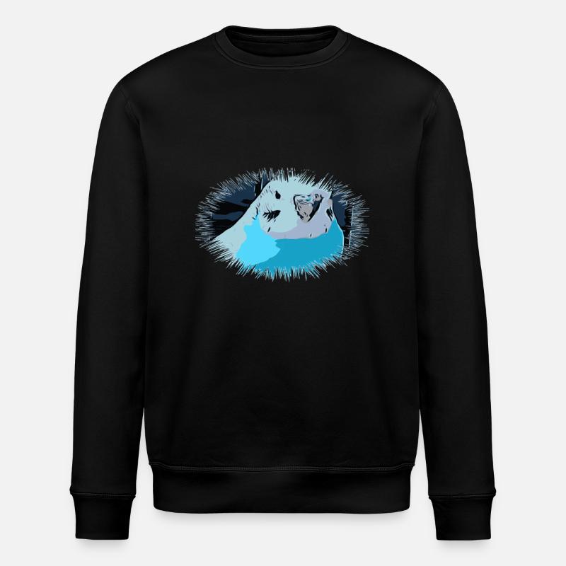 Perruche ondulée - Sweat bio ROLLER Stanley/Stella Unisexe - noir