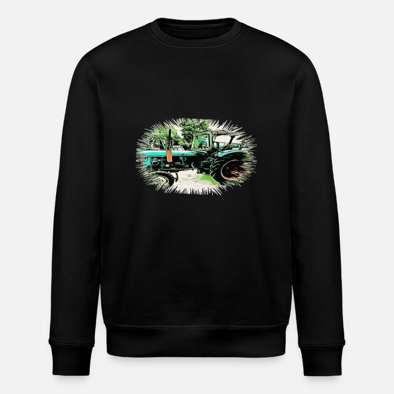 Tractor - Stanley/Stella ROLLER Unisex Organic Sweatshirt - black
