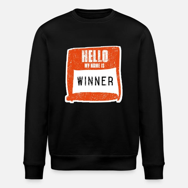 Gewinner - Sieger - Stanley/Stella Unisex Bio-Sweatshirt ROLLER - Schwarz