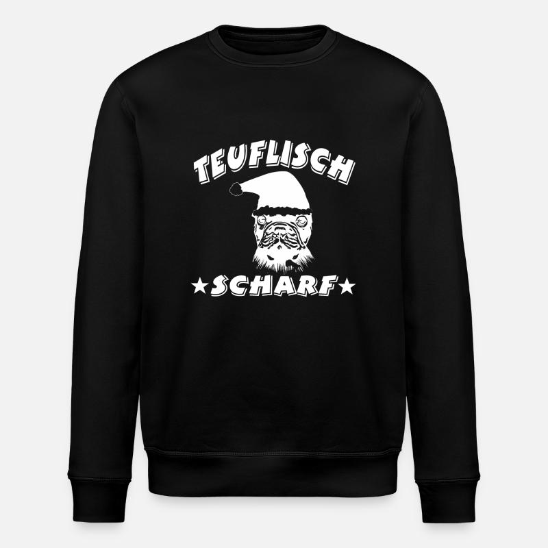 Hund - Stanley/Stella Unisex Bio-Sweatshirt ROLLER - Schwarz