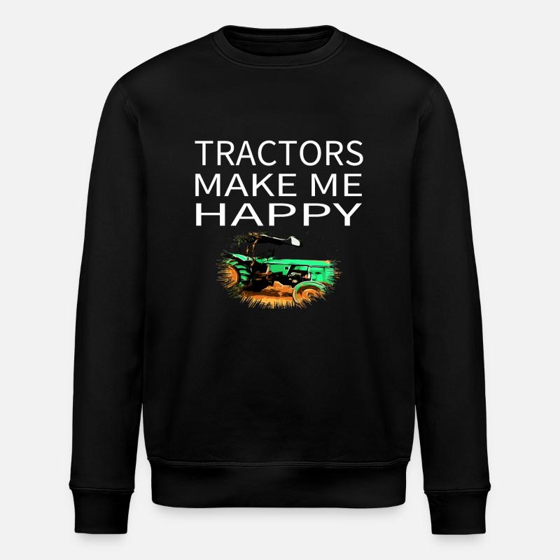 Tracteur - Sweat bio ROLLER Stanley/Stella Unisexe - noir