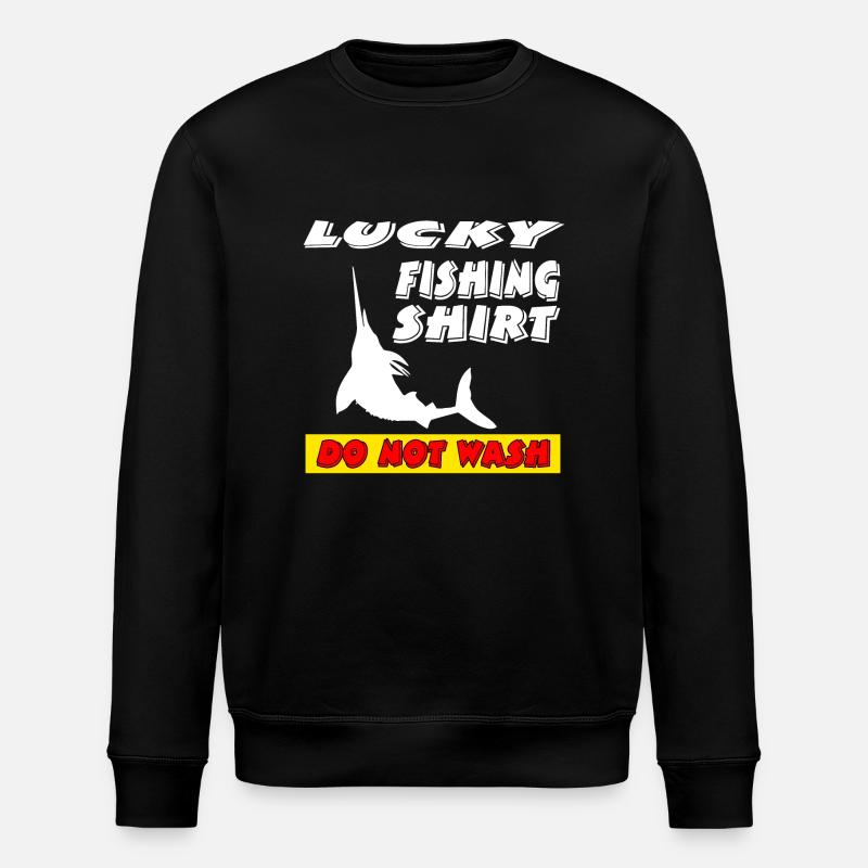 Angling - Stanley/Stella ROLLER Unisex Organic Sweatshirt - black