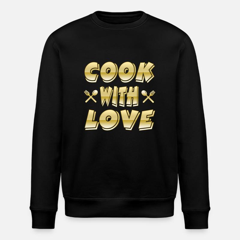 Kochen - Stanley/Stella Unisex Bio-Sweatshirt ROLLER - Schwarz
