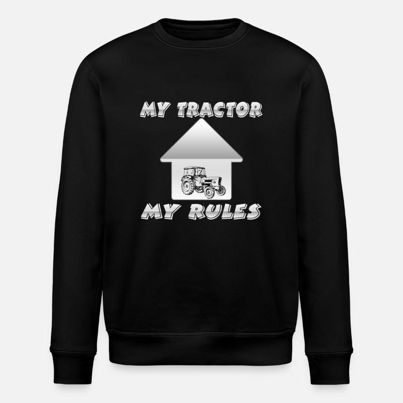 Tracteur - Sweat bio ROLLER Stanley/Stella Unisexe - noir