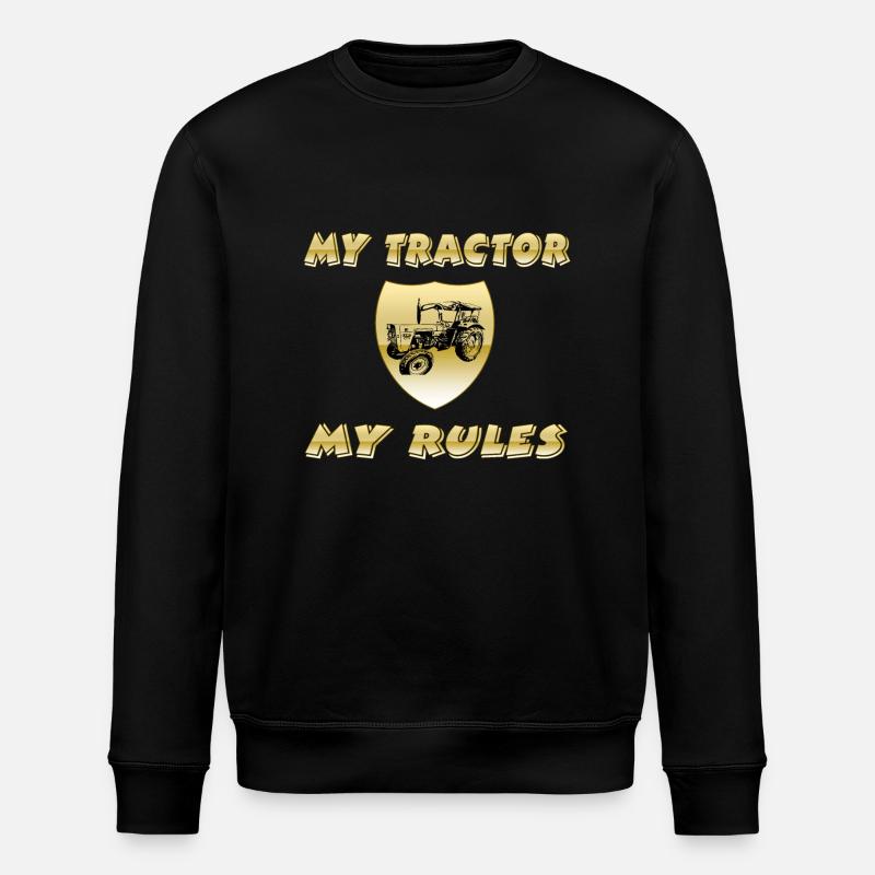 Tracteur - Sweat bio ROLLER Stanley/Stella Unisexe - noir