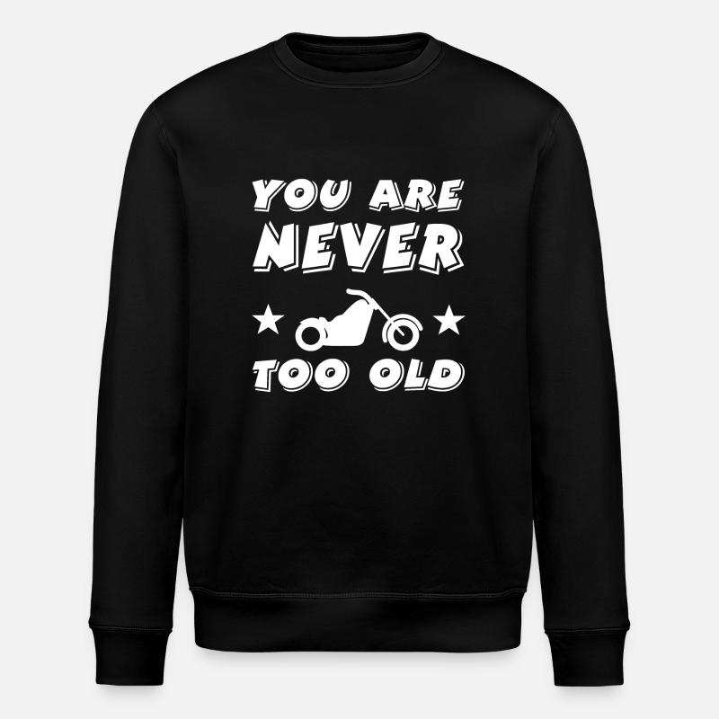 Motorcycle - Stanley/Stella ROLLER Unisex Organic Sweatshirt - black