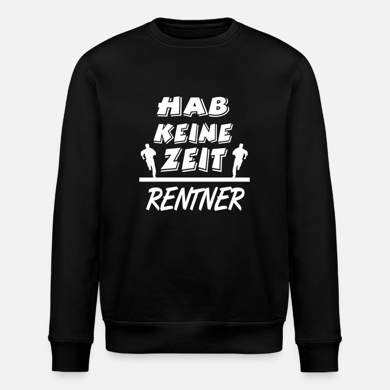 Rentner - Stanley/Stella Unisex Bio-Sweatshirt ROLLER - Schwarz