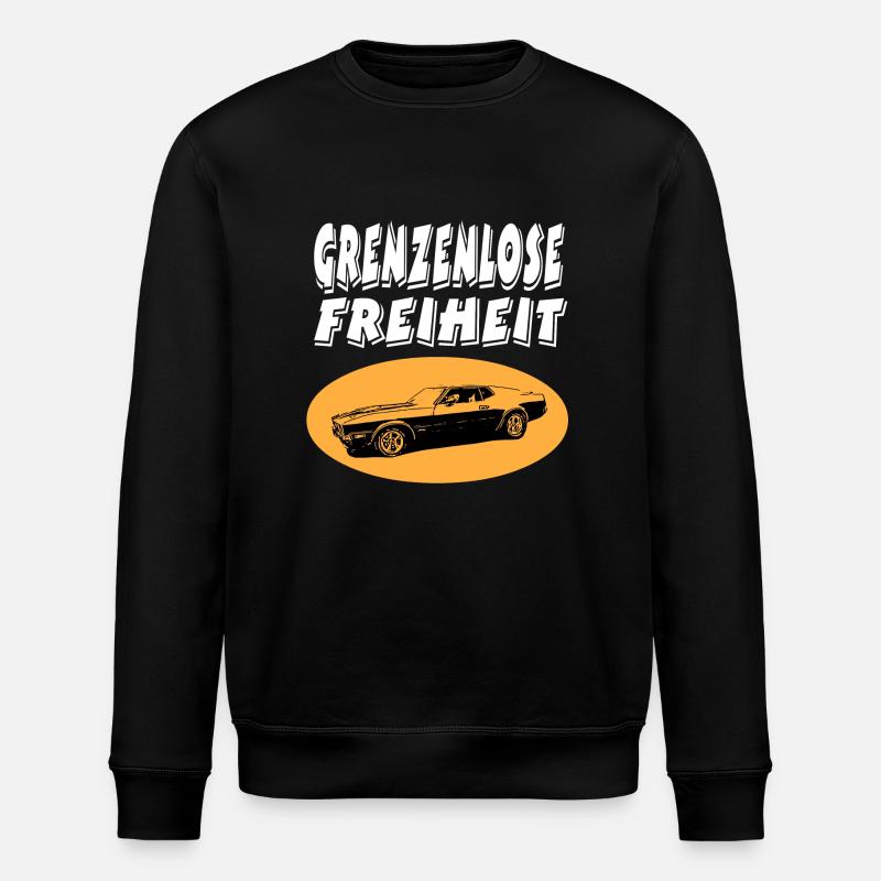 Auto - Stanley/Stella Unisex Bio-Sweatshirt ROLLER - Schwarz