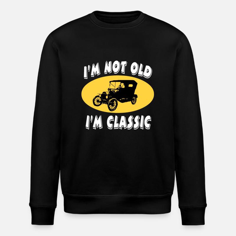 Car - Stanley/Stella ROLLER Unisex Organic Sweatshirt - black