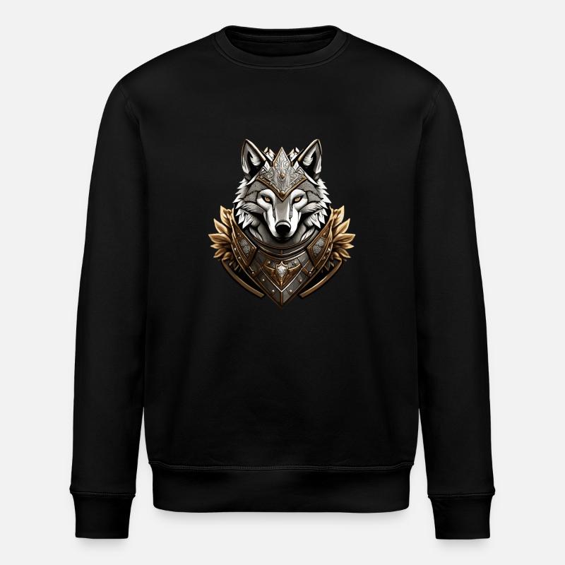 Wolf 4 Par Pr3vise - Sweat bio ROLLER Stanley/Stella Unisexe - noir