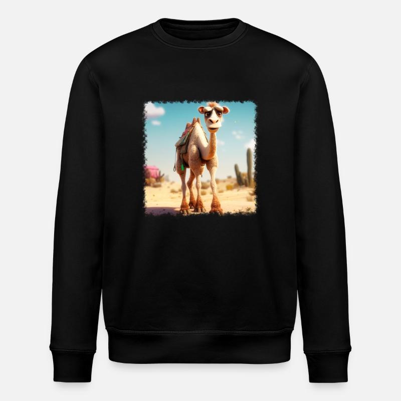 chameau cool - Sweat bio ROLLER Stanley/Stella Unisexe - noir