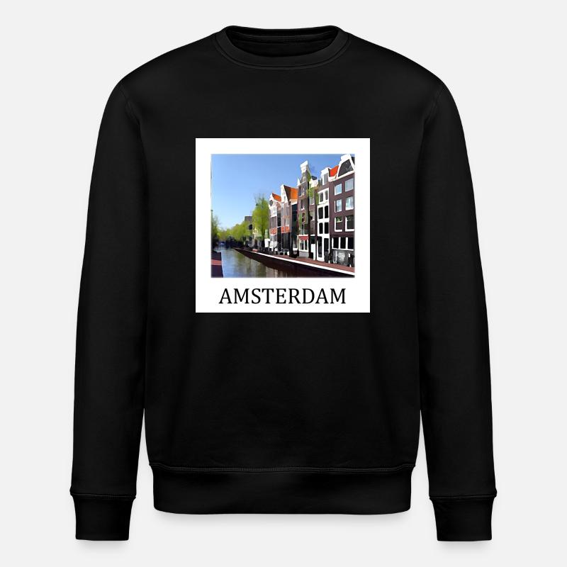Amsterdam - Sweat bio ROLLER Stanley/Stella Unisexe - noir