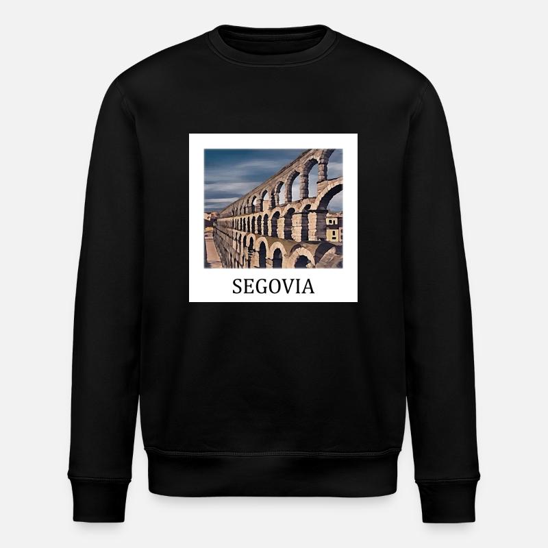 Ségovie - Sweat bio ROLLER Stanley/Stella Unisexe - noir