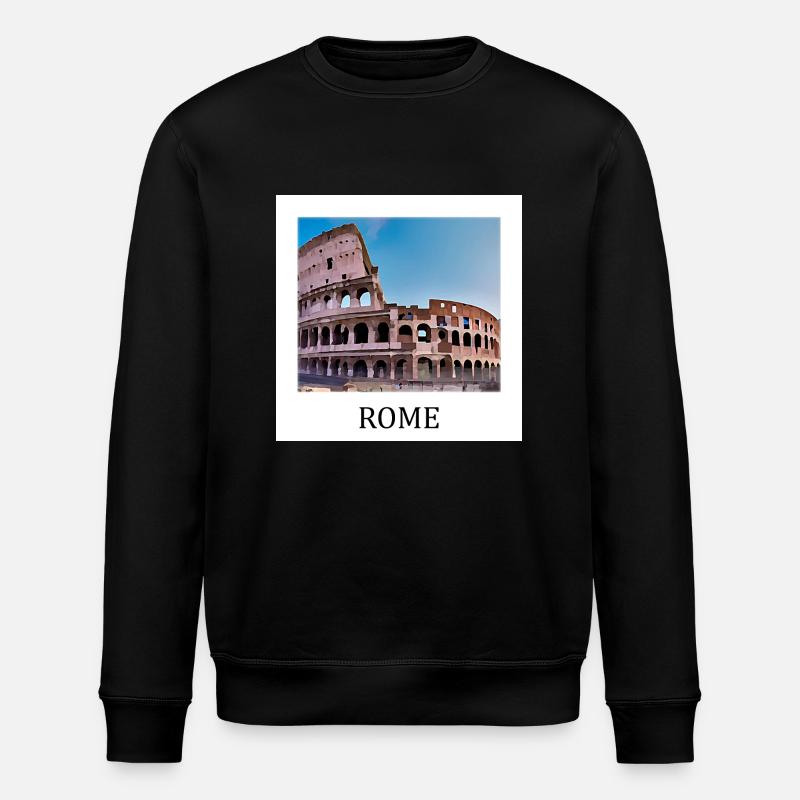 Rome - Sweat bio ROLLER Stanley/Stella Unisexe - noir