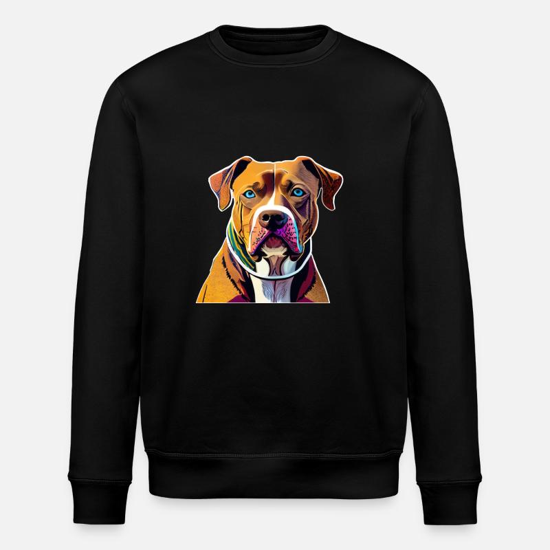 American Staffordshire Terrier - Sweat bio ROLLER Stanley/Stella Unisexe - noir