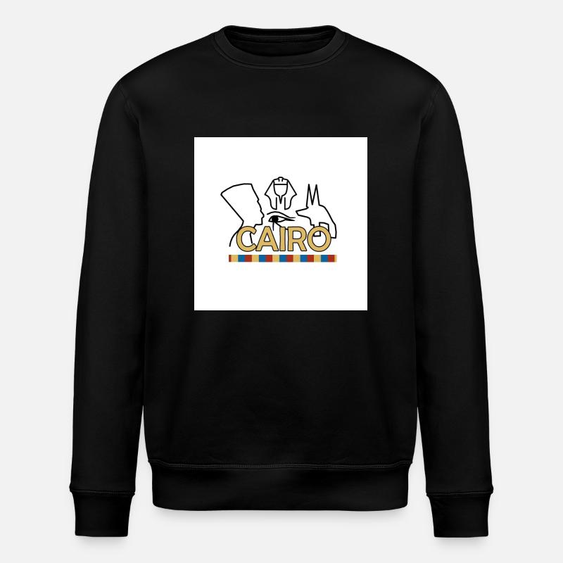 Cairo - Stanley/Stella ROLLER Unisex Organic Sweatshirt - black