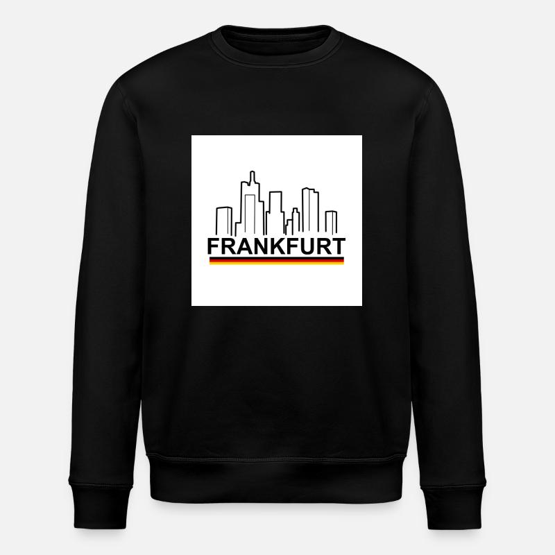 Francfort - Sweat bio ROLLER Stanley/Stella Unisexe - noir