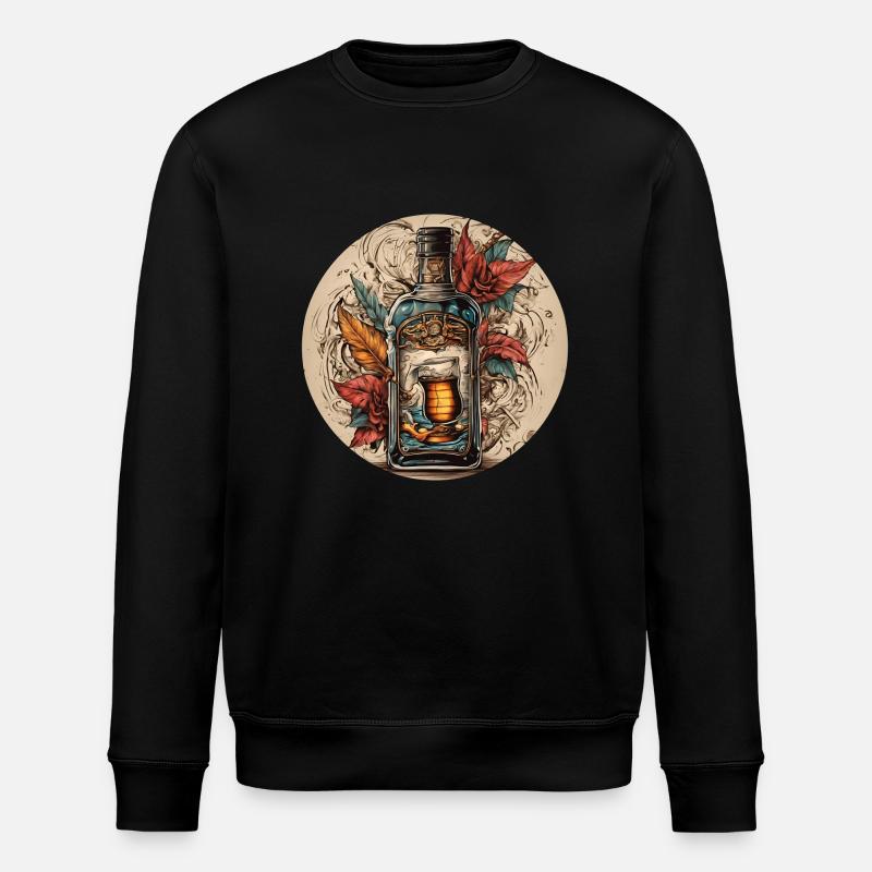 Schnapps - Stanley/Stella ROLLER Unisex Organic Sweatshirt - black