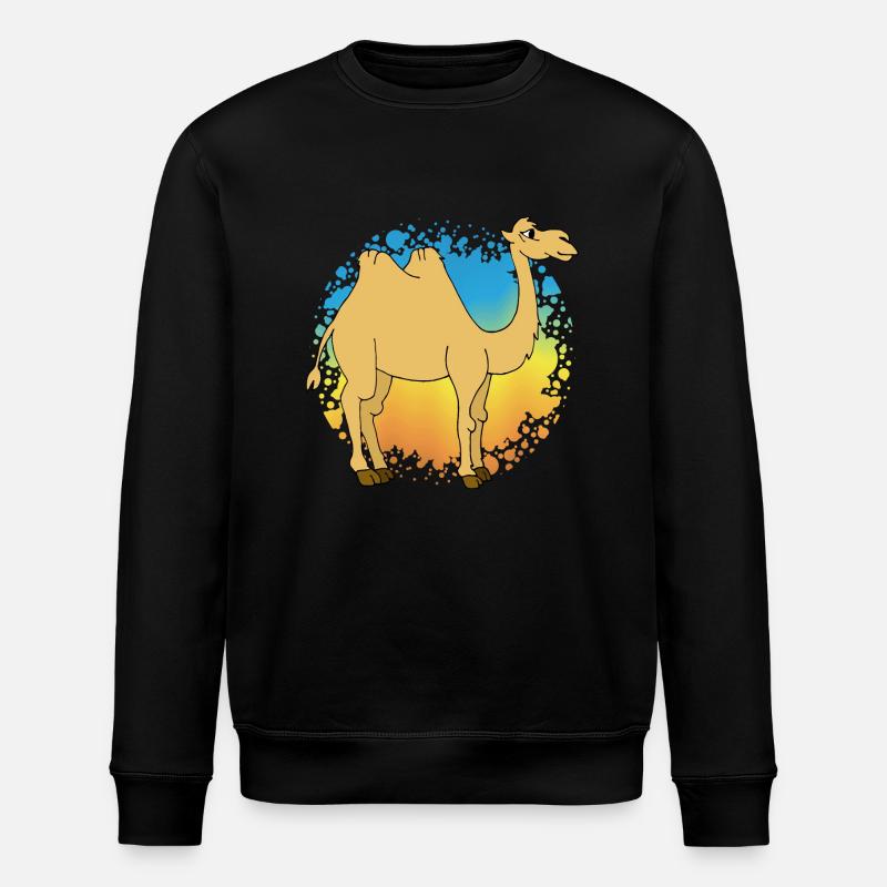 Kamel - Stanley/Stella Unisex Bio-Sweatshirt ROLLER - Schwarz