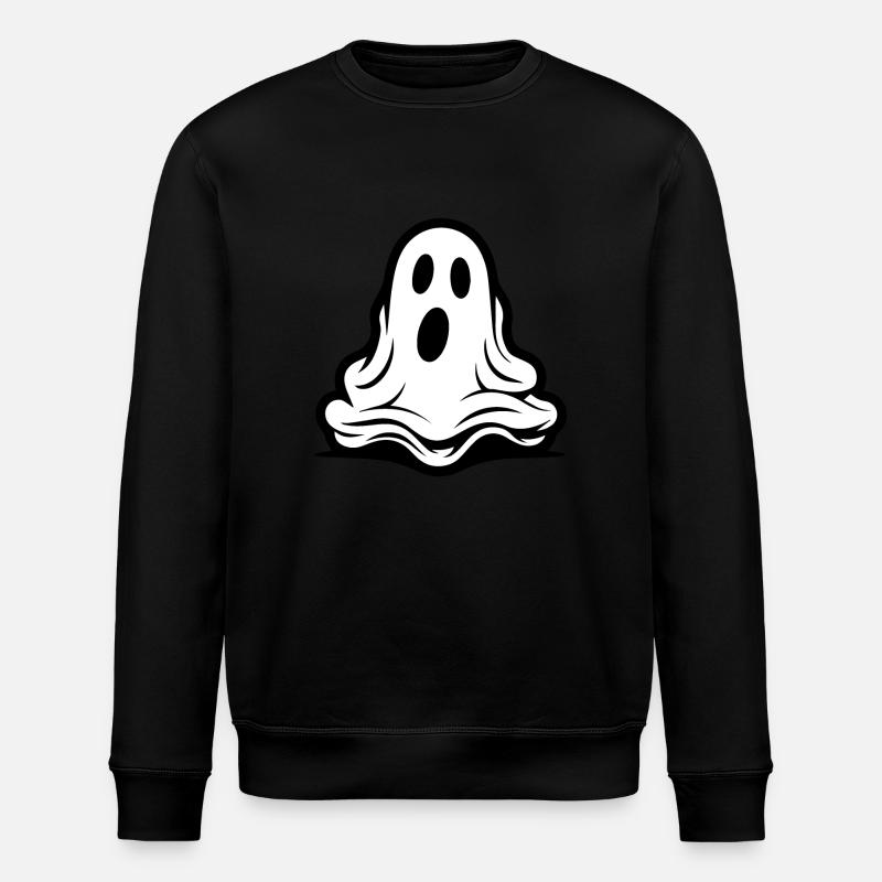 Spooky Cute Kawaii Ghost Design - Sweat bio ROLLER Stanley/Stella Unisexe - noir