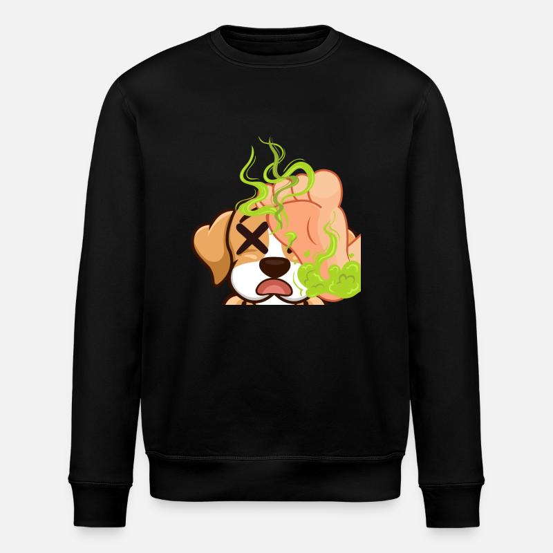 McDevs Stinkefuss - Stanley/Stella Unisex Bio-Sweatshirt ROLLER - Schwarz