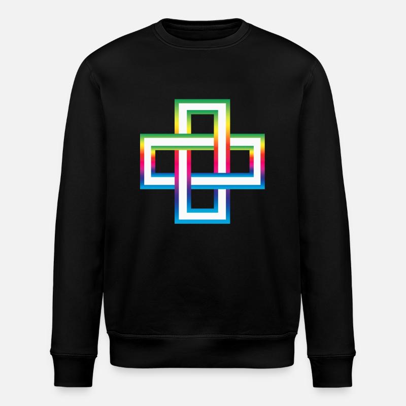 Nœud celtique - Sweat bio ROLLER Stanley/Stella Unisexe - noir