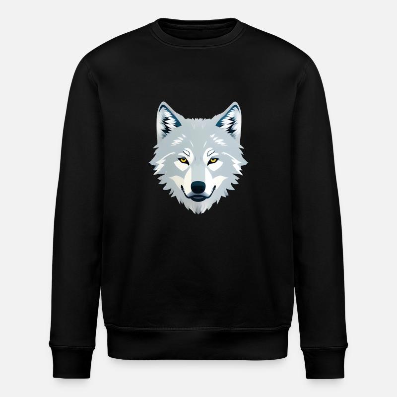 Loup - Sweat bio ROLLER Stanley/Stella Unisexe - noir