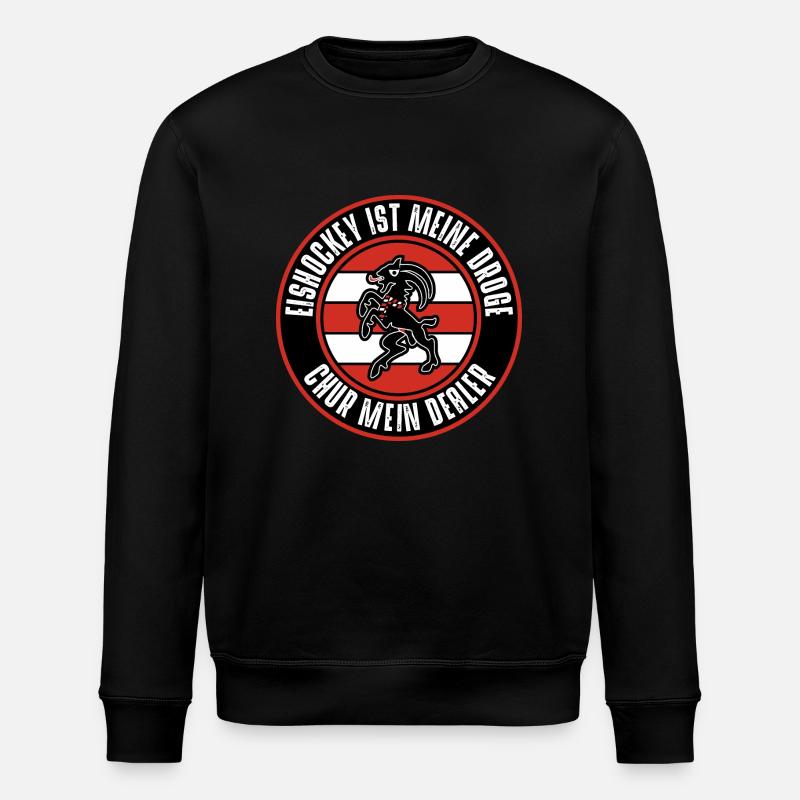 Chur - Stanley/Stella Unisex Bio-Sweatshirt ROLLER - Schwarz