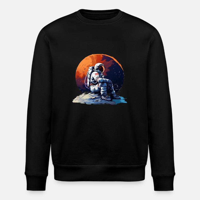 Astronaute échoué - Sweat bio ROLLER Stanley/Stella Unisexe - noir