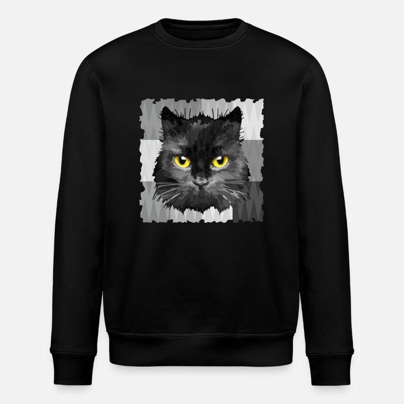 Chat - Sweat bio ROLLER Stanley/Stella Unisexe - noir