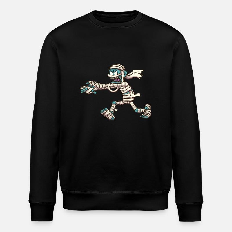 Mumie - Stanley/Stella Unisex Bio-Sweatshirt ROLLER - Schwarz