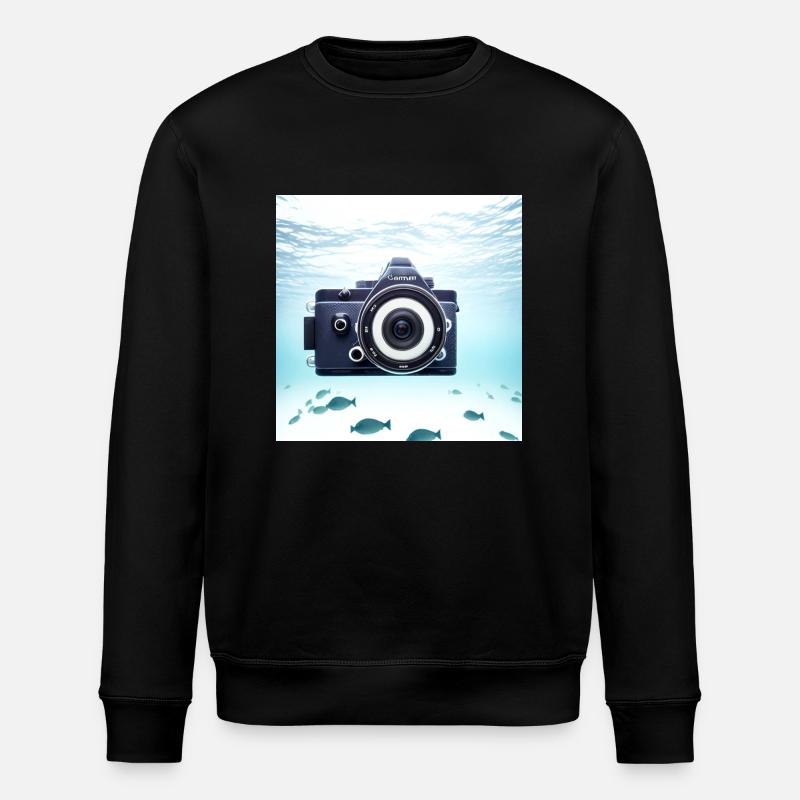 Kamera - Stanley/Stella Unisex Bio-Sweatshirt ROLLER - Schwarz