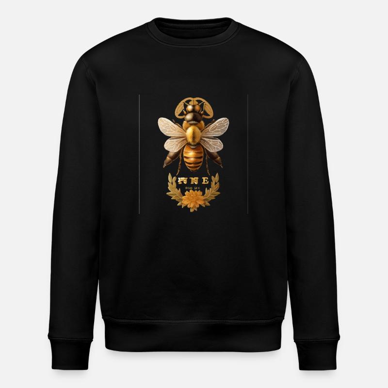 Biene - Stanley/Stella Unisex Bio-Sweatshirt ROLLER - Schwarz