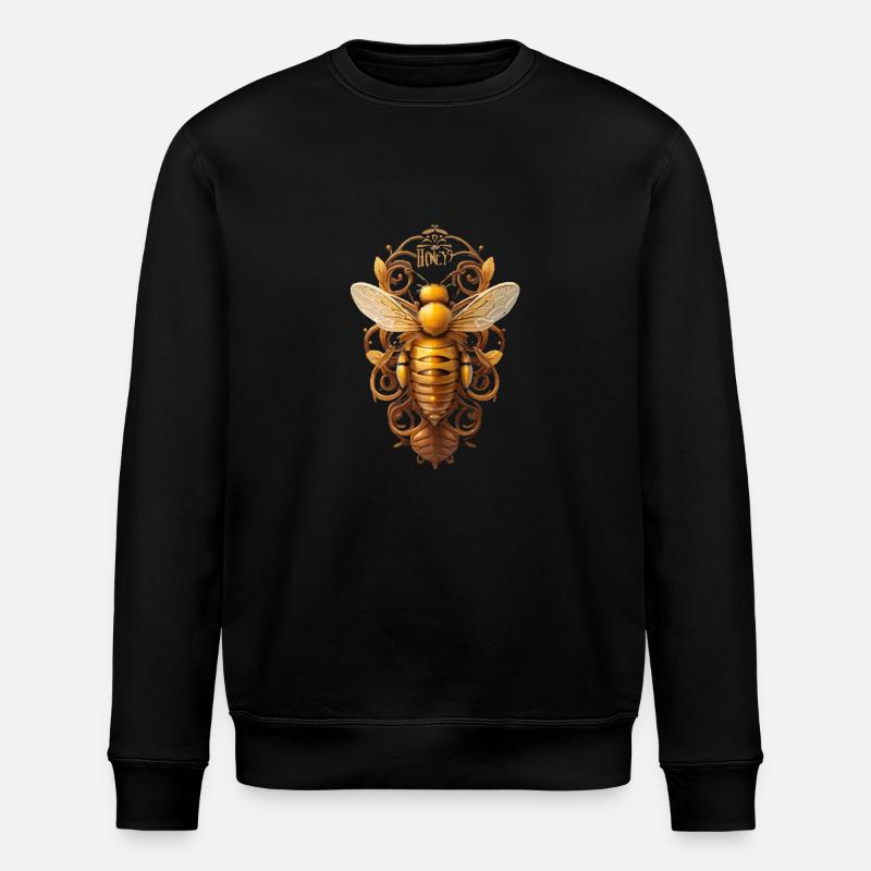 Biene - Stanley/Stella Unisex Bio-Sweatshirt ROLLER - Schwarz