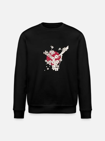 Art of Japan - Japanese Art - Stanley/Stella ROLLER Unisex Organic Sweatshirt - black