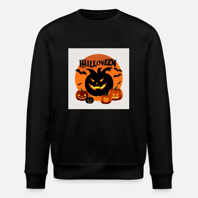 HALLOWEEN #6 - Stanley/Stella Unisex Bio-Sweatshirt ROLLER - Schwarz