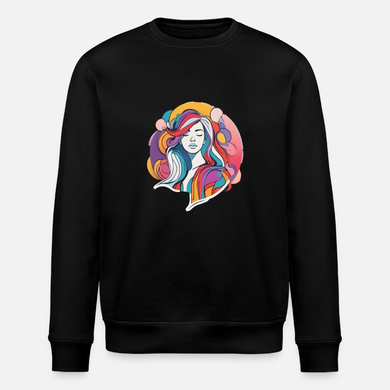 Frau - Stanley/Stella Unisex Bio-Sweatshirt ROLLER - Schwarz