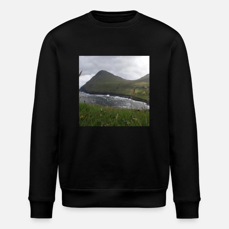 Island - Stanley/Stella Unisex Bio-Sweatshirt ROLLER - Schwarz