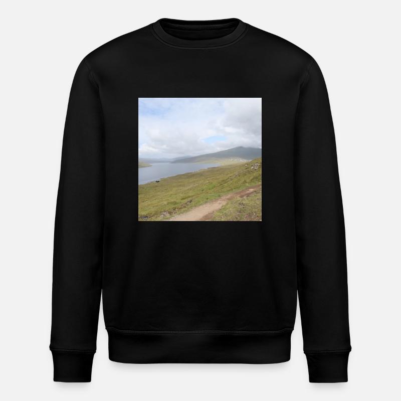 Island - Stanley/Stella Unisex Bio-Sweatshirt ROLLER - Schwarz