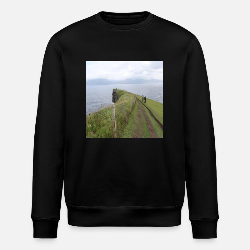 Islande - Sweat bio ROLLER Stanley/Stella Unisexe - noir