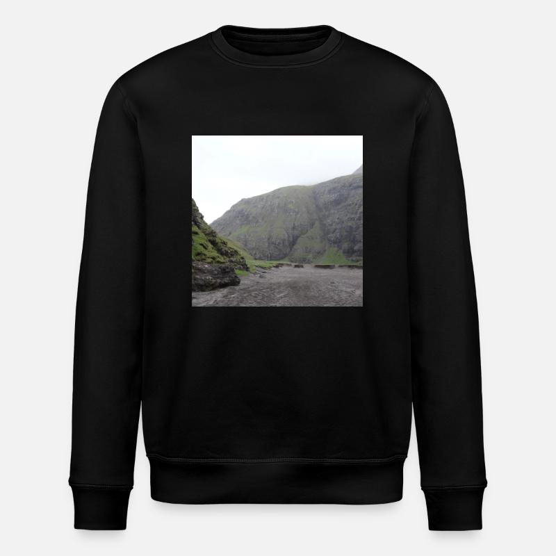 Island - Stanley/Stella Unisex Bio-Sweatshirt ROLLER - Schwarz