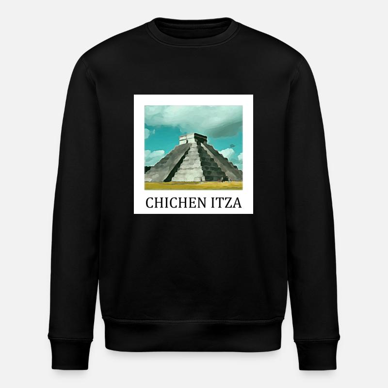 Chichen Itza - Sweat bio ROLLER Stanley/Stella Unisexe - noir