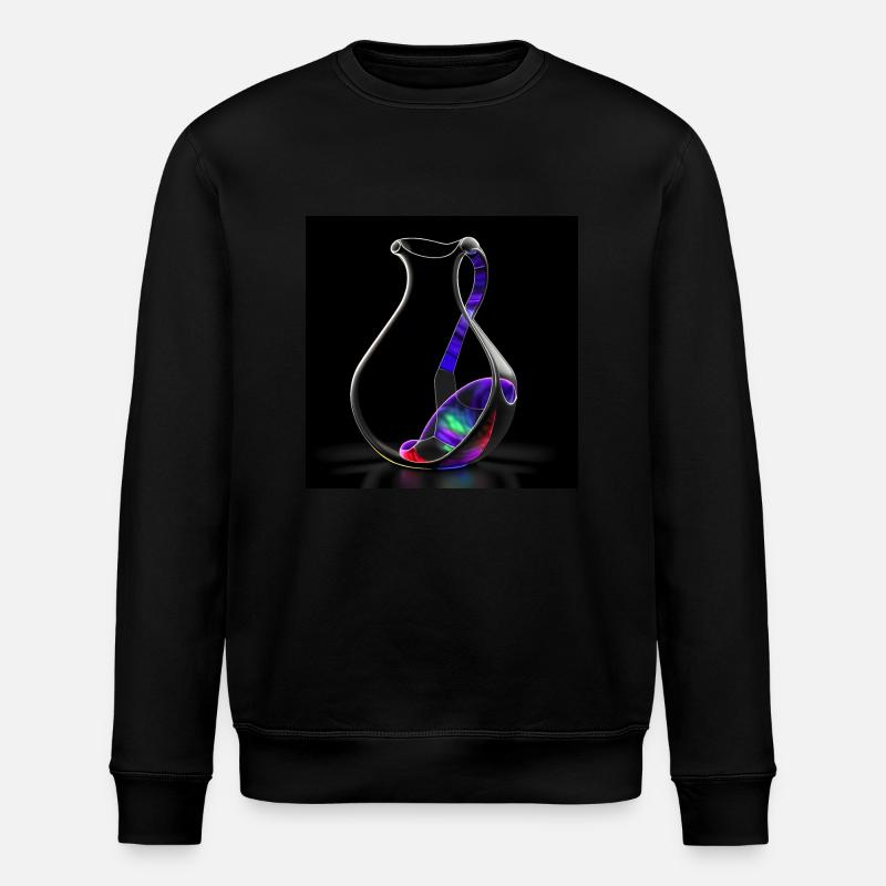 Kleinsche Flasche -01- - Stanley/Stella Unisex Bio-Sweatshirt ROLLER - Schwarz